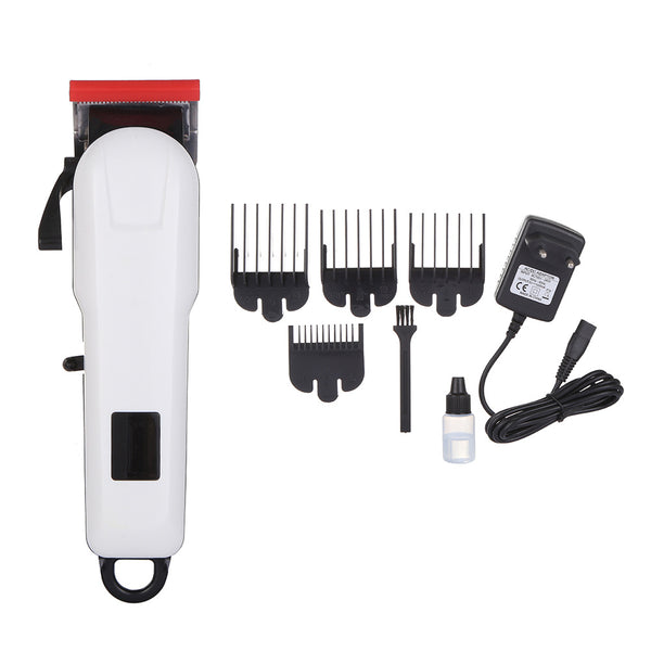 Electric Hair Clipper with Digital Display Haircut Electric Pusher